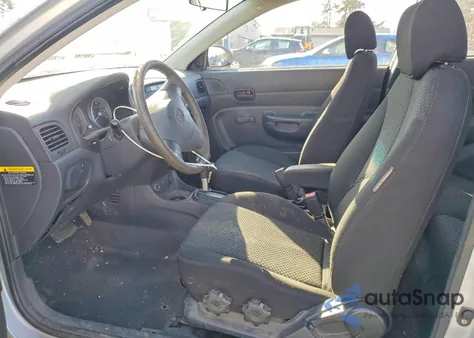 2008 Hyundai Accent Gs z USA, uszkodzony, nr VIN KMHCM36C78U080742